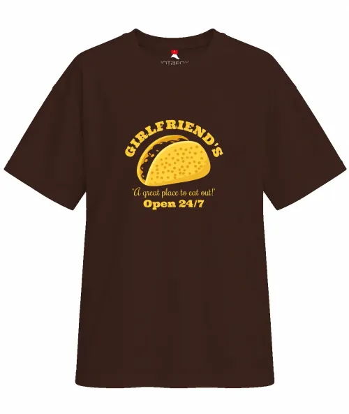 Girlfriend's Taco | Oversized Drop Shoulder Tee | Men
