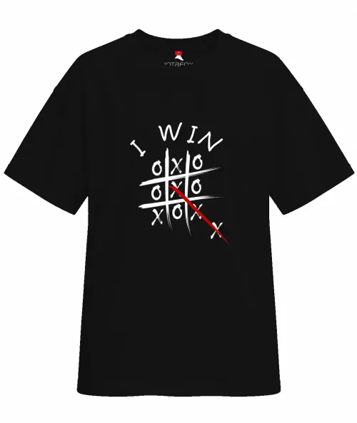 I Win | Oversized Drop Shoulder Tee | Women