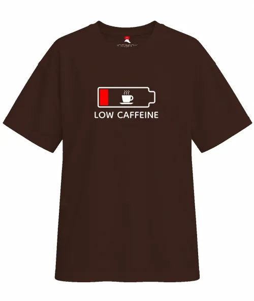 Low Caffeine | Oversized Drop Shoulder Tee | Men